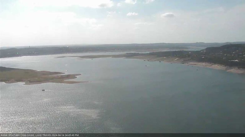 Lake Travis webcam, April 14, 2024 4:45 PM CT
