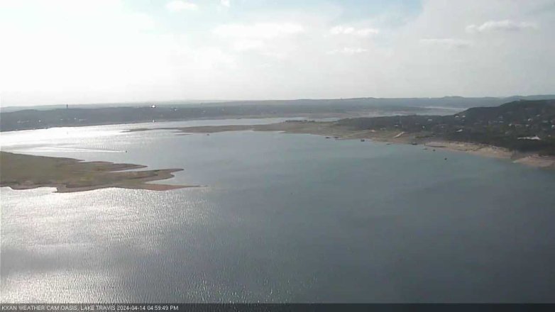 Lake Travis webcam, April 14, 2024 5:00 PM CT