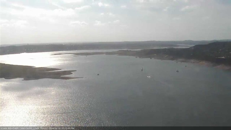 Lake Travis webcam, April 14, 2024 5:25 PM CT