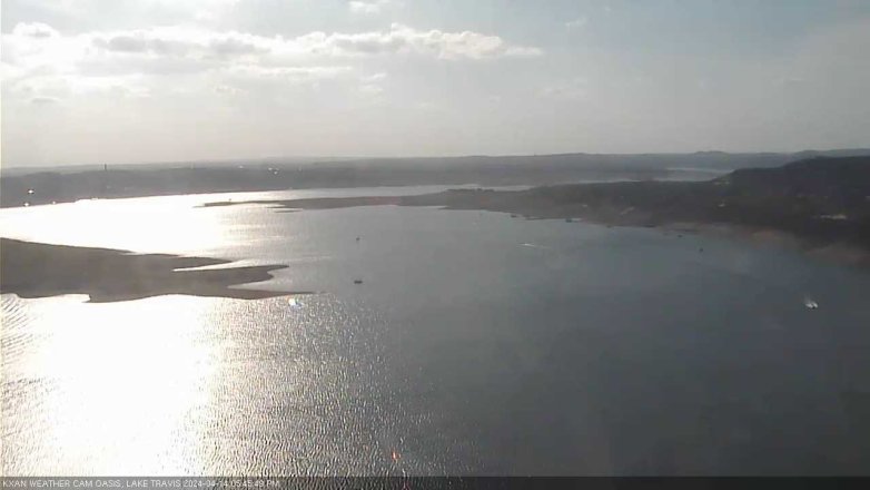 Lake Travis webcam, April 14, 2024 5:45 PM CT