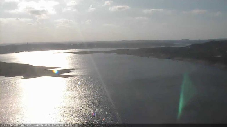 Lake Travis webcam, April 14, 2024 6:00 PM CT