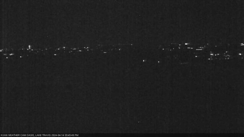 Lake Travis webcam, April 14, 2024 9:45 PM CT