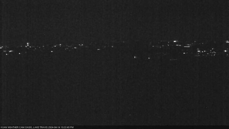 Lake Travis webcam, April 14, 2024 10:25 PM CT
