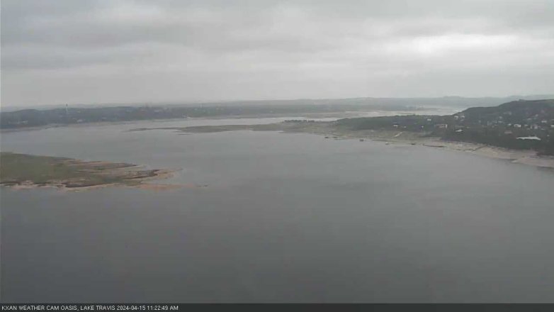 Lake Travis webcam, April 15, 2024 11:25 AM CT