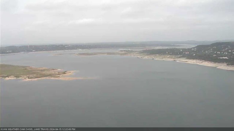 Lake Travis webcam, April 15, 2024 12:25 PM CT