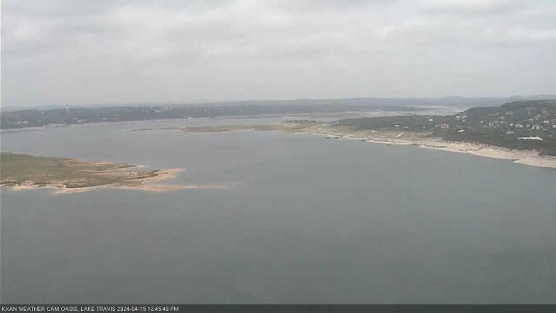Lake Travis webcam, April 15, 2024 12:45 PM CT