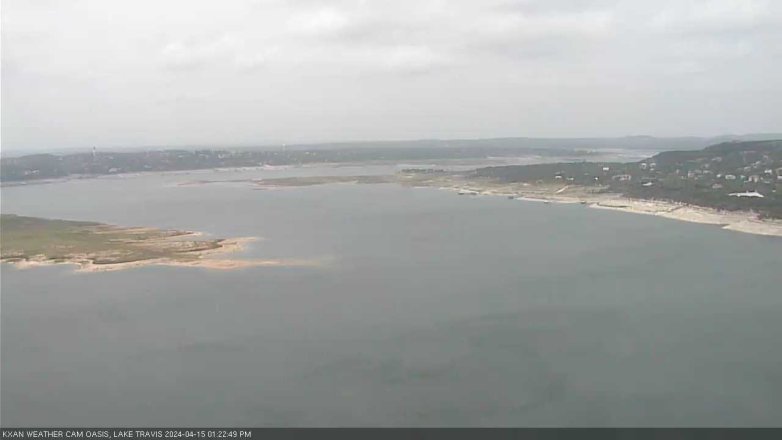 Lake Travis webcam, April 15, 2024 1:25 PM CT