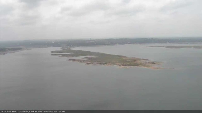 Lake Travis webcam, April 15, 2024 2:45 PM CT