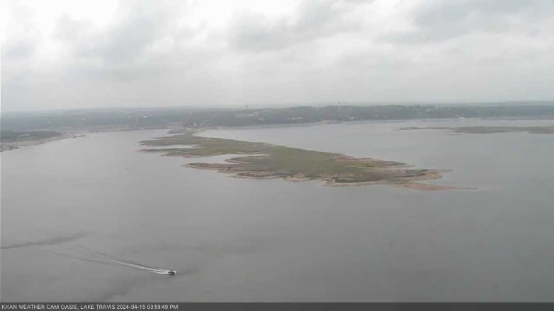 Lake Travis webcam, April 15, 2024 4:00 PM CT