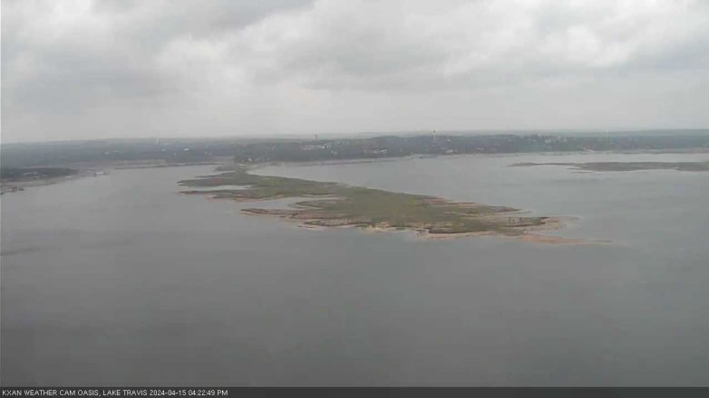 Lake Travis webcam, April 15, 2024 4:25 PM CT