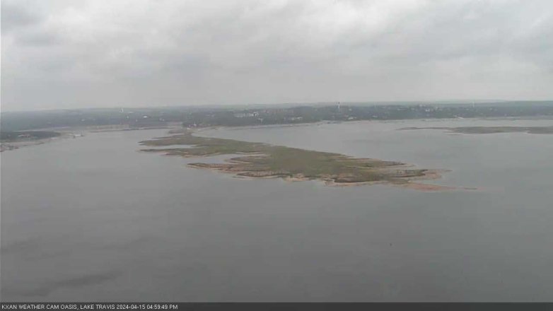 Lake Travis webcam, April 15, 2024 5:00 PM CT