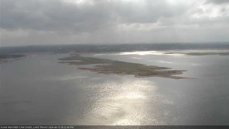 Lake Travis webcam, April 15, 2024 5:25 PM CT