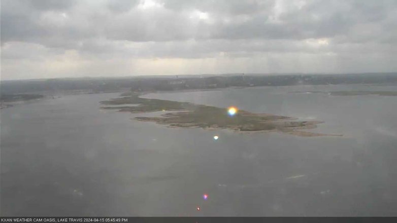 Lake Travis webcam, April 15, 2024 5:45 PM CT