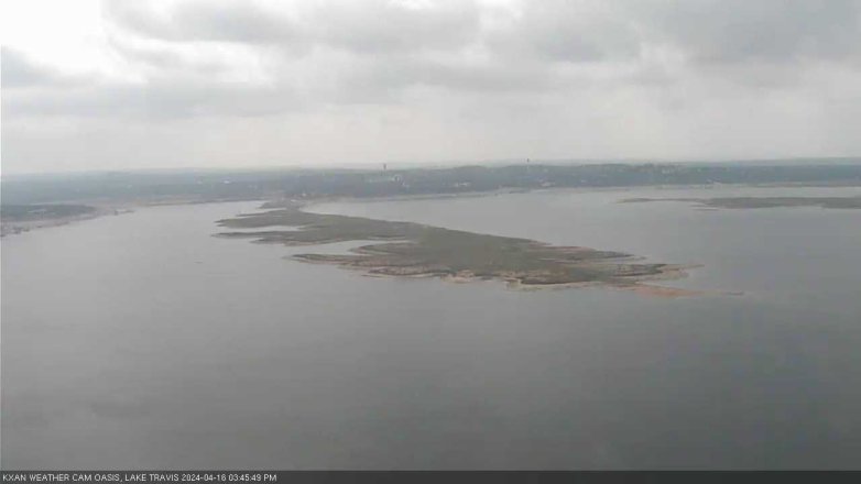 Lake Travis webcam, April 16, 2024 3:45 PM CT