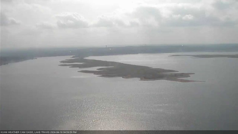 Lake Travis webcam, April 16, 2024 5:00 PM CT