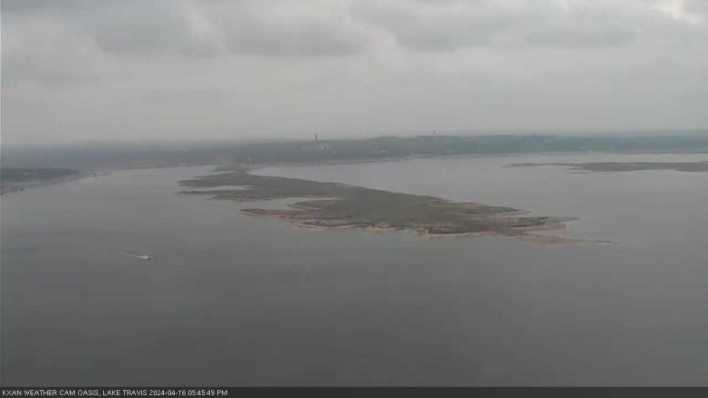 Lake Travis webcam, April 16, 2024 5:45 PM CT