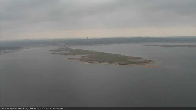 Lake Travis webcam, April 16, 2024 6:25 PM CT