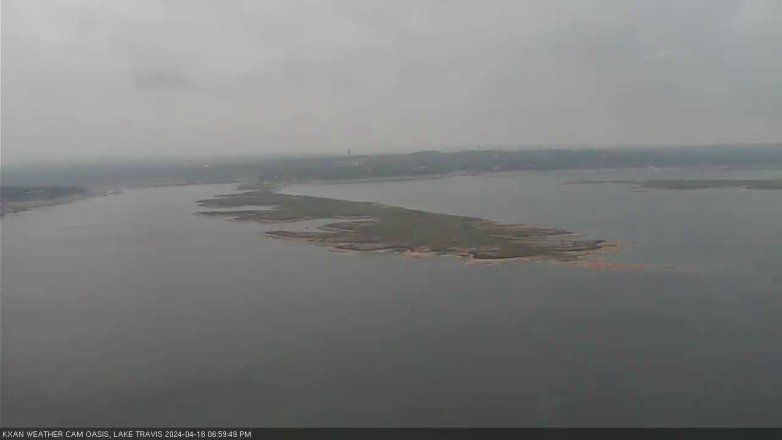 Lake Travis webcam, April 16, 2024 7:00 PM CT