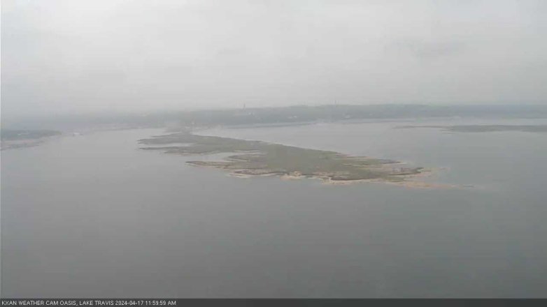 Lake Travis webcam, April 17, 2024 12:00 PM CT