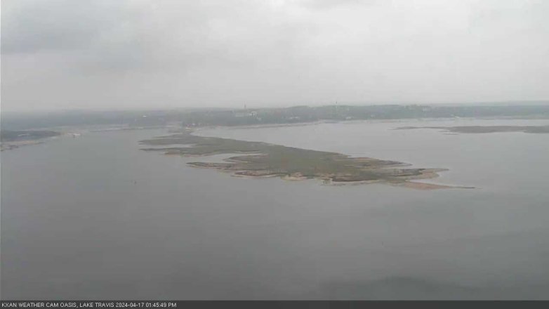Lake Travis webcam, April 17, 2024 1:45 PM CT