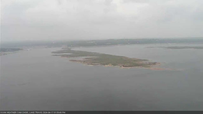 Lake Travis webcam, April 17, 2024 2:00 PM CT