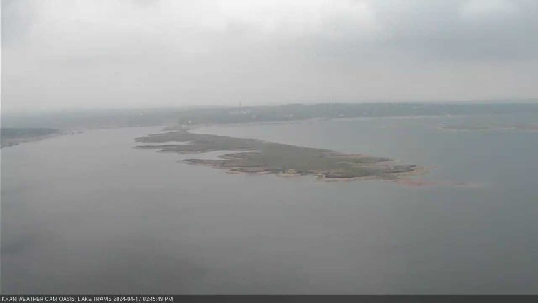 Lake Travis webcam, April 17, 2024 2:45 PM CT