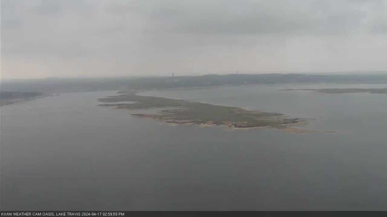 Lake Travis webcam, April 17, 2024 3:00 PM CT