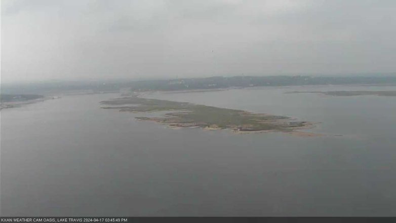 Lake Travis webcam, April 17, 2024 3:45 PM CT
