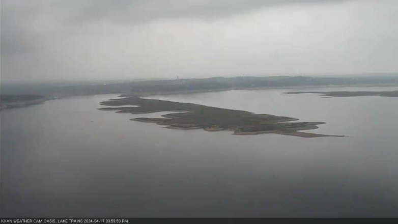 Lake Travis webcam, April 17, 2024 4:00 PM CT
