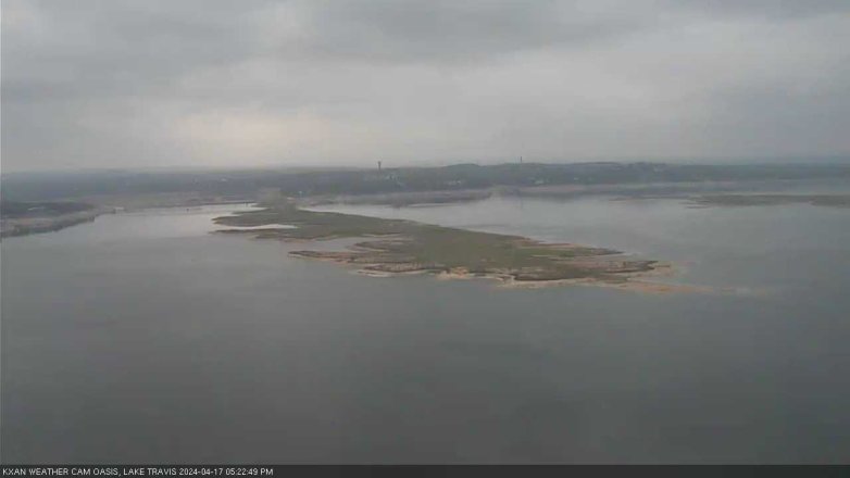 Lake Travis webcam, April 17, 2024 5:25 PM CT