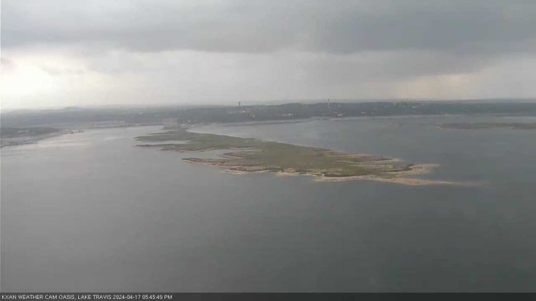 Lake Travis webcam, April 17, 2024 5:45 PM CT