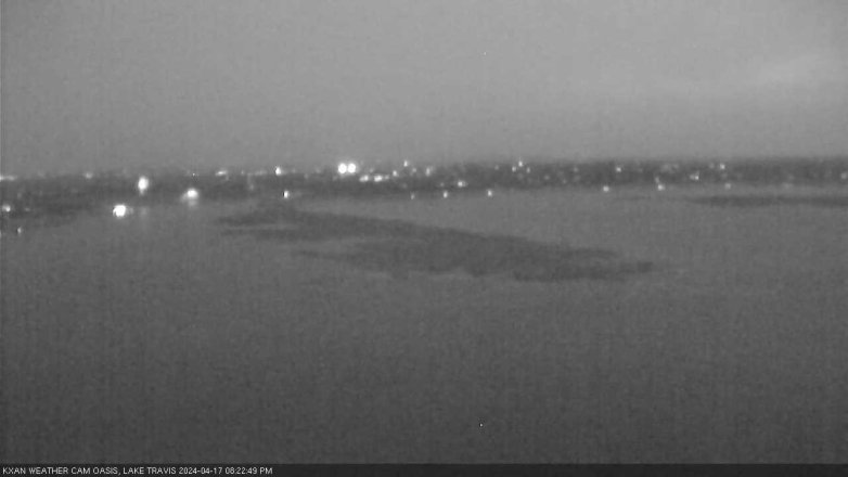 Lake Travis webcam, April 17, 2024 8:25 PM CT