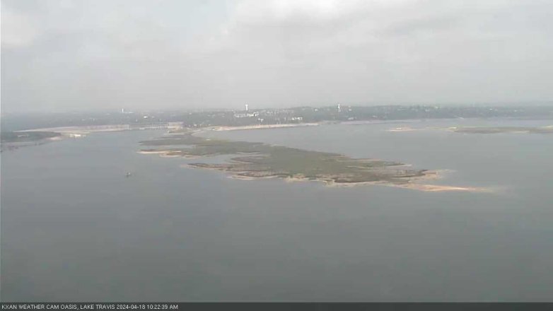 Lake Travis webcam, April 18, 2024 10:25 AM CT