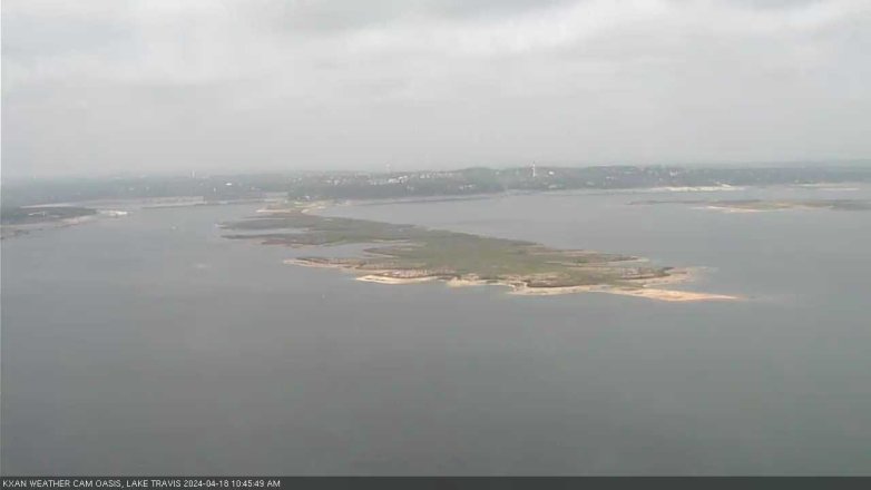 Lake Travis webcam, April 18, 2024 10:45 AM CT