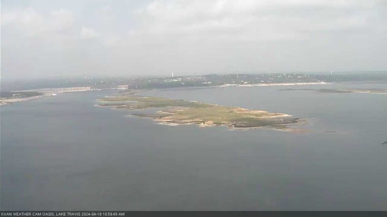 Lake Travis webcam, April 18, 2024 11:00 AM CT
