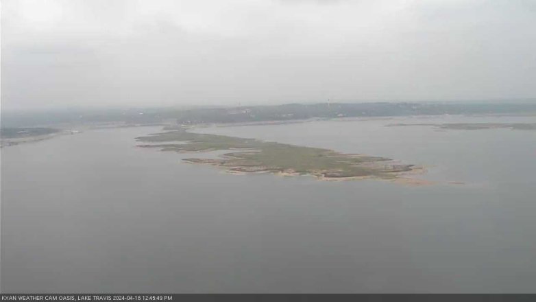 Lake Travis webcam, April 18, 2024 12:45 PM CT