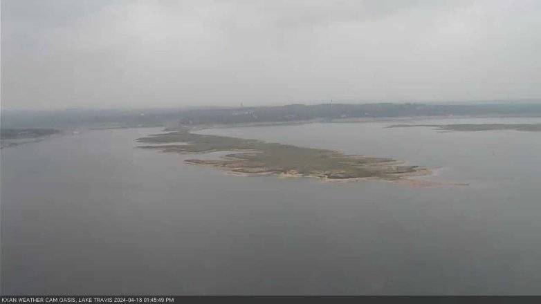 Lake Travis webcam, April 18, 2024 1:45 PM CT