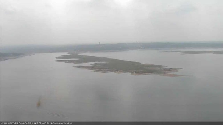 Lake Travis webcam, April 18, 2024 3:45 PM CT