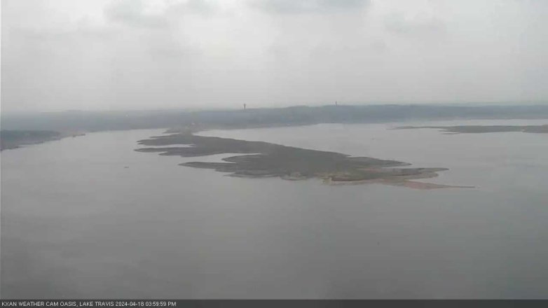 Lake Travis webcam, April 18, 2024 4:00 PM CT