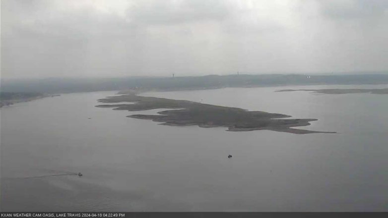 Lake Travis webcam, April 18, 2024 4:25 PM CT