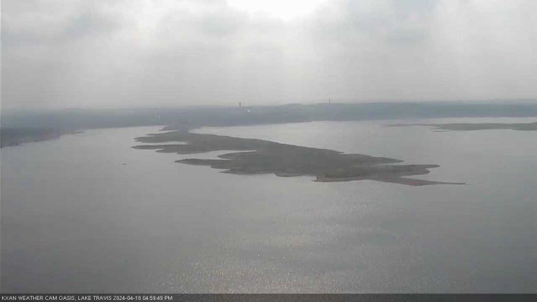 Lake Travis webcam, April 18, 2024 5:00 PM CT