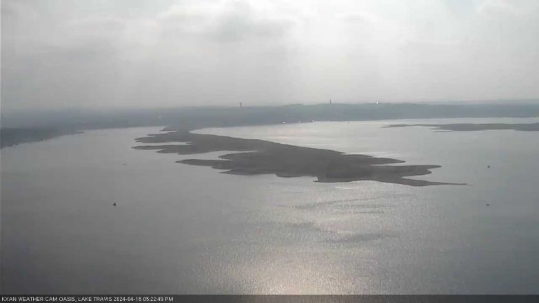 Lake Travis webcam, April 18, 2024 5:25 PM CT