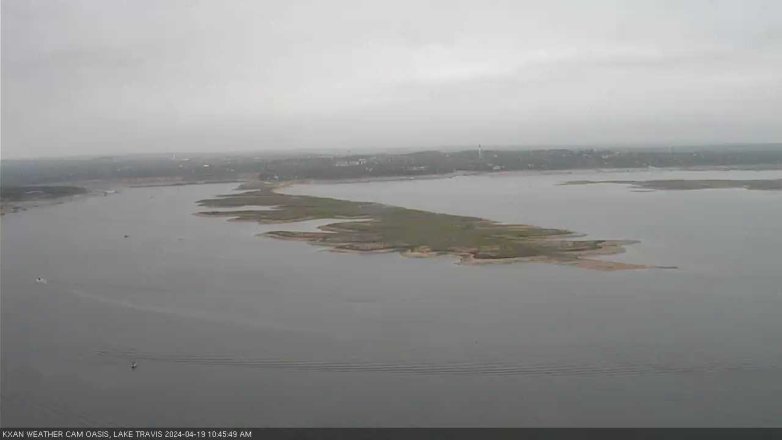 Lake Travis webcam, April 19, 2024 10:45 AM CT