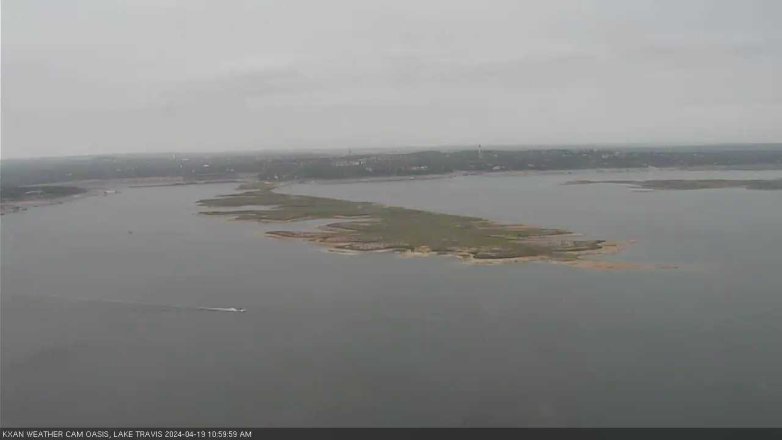 Lake Travis webcam, April 19, 2024 11:00 AM CT