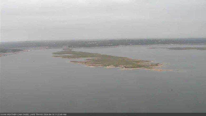 Lake Travis webcam, April 19, 2024 11:25 AM CT