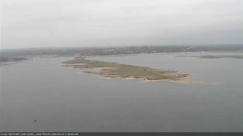 Lake Travis webcam, April 19, 2024 11:45 AM CT