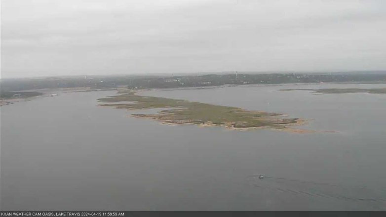 Lake Travis webcam, April 19, 2024 12:00 PM CT
