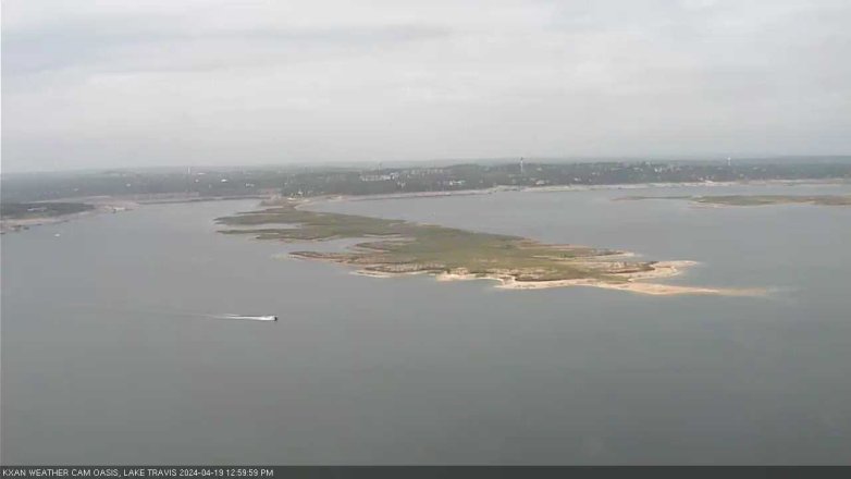 Lake Travis webcam, April 19, 2024 1:00 PM CT