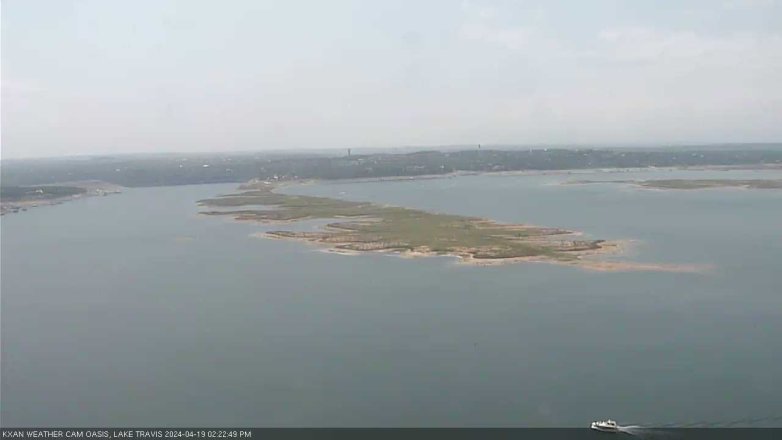 Lake Travis webcam, April 19, 2024 2:25 PM CT