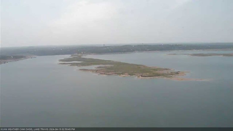 Lake Travis webcam, April 19, 2024 3:00 PM CT